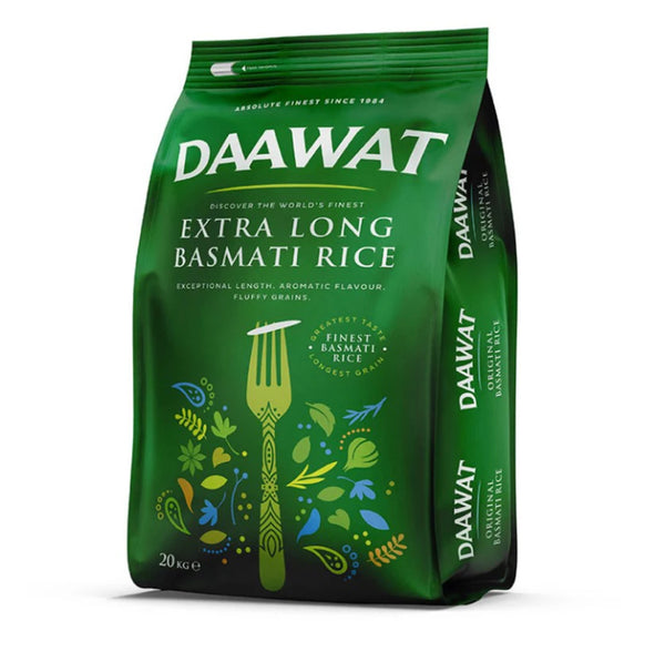 Arroz Basmati Extra Largo - Extra Long Basmati Rice Premium 20 kg ...