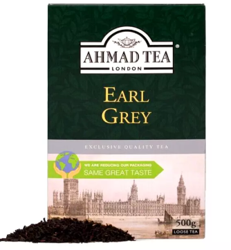 Té Earl Grey, Ahmad Tea, 500 gr