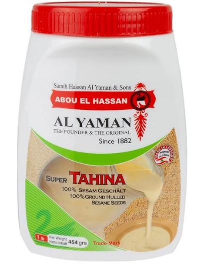 natural sesame tahina Al yaman