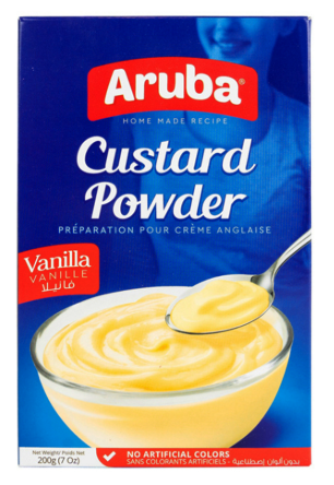 custard powder natilla vainilla