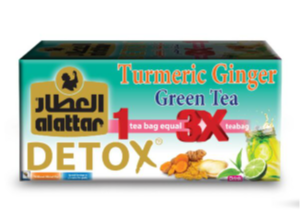 Té Verde con Cúrcuma y Jengibre, Al Attar 30gr