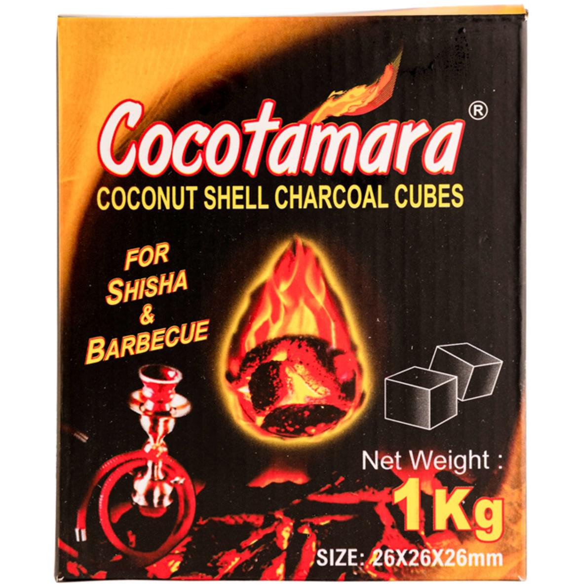 Carbon Shisha Cubos, Cocotamara, 1000 gr