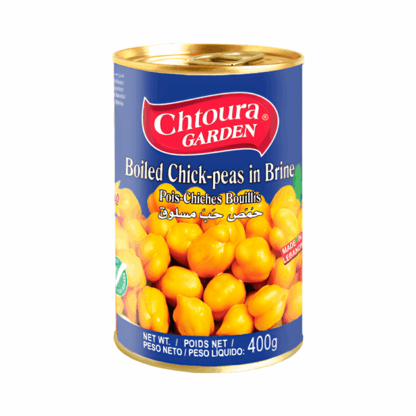 Garbanzos Cocidos, Chtoura, 400 g