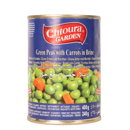Guisantes & zanahoria, Chtoura, 400 gr