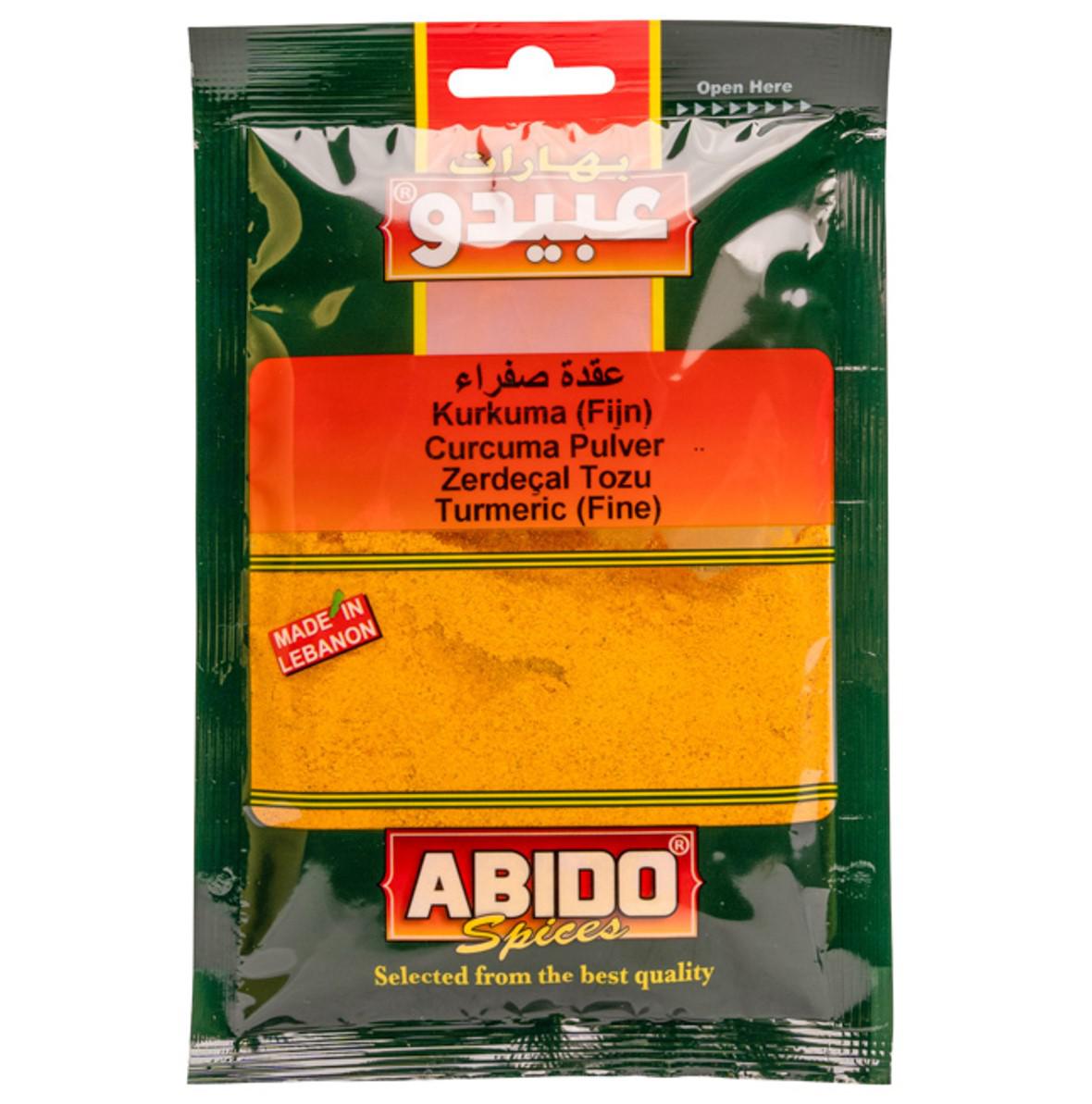 Curcúma Molida, Abido, 50 gr