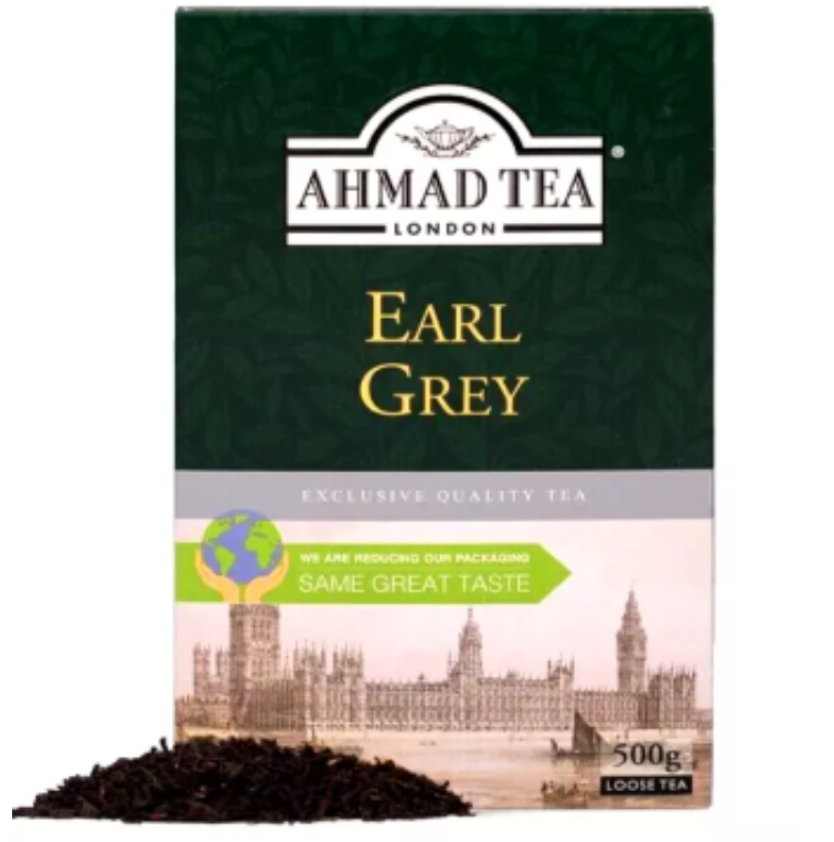 Té Earl Grey, Ahmad Tea, 500 gr