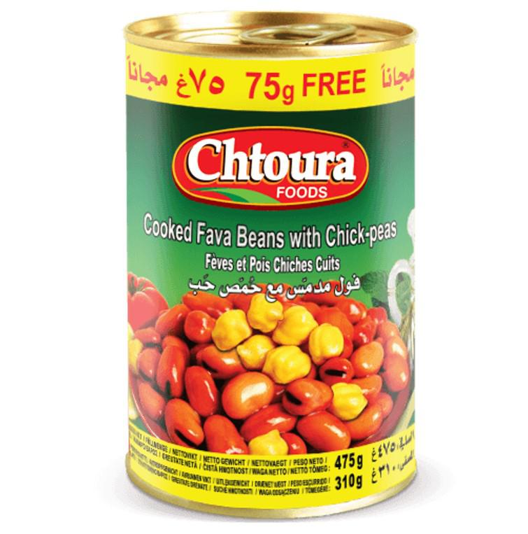 Foul & Garbanzo, Chtoura Foods, 475 gr