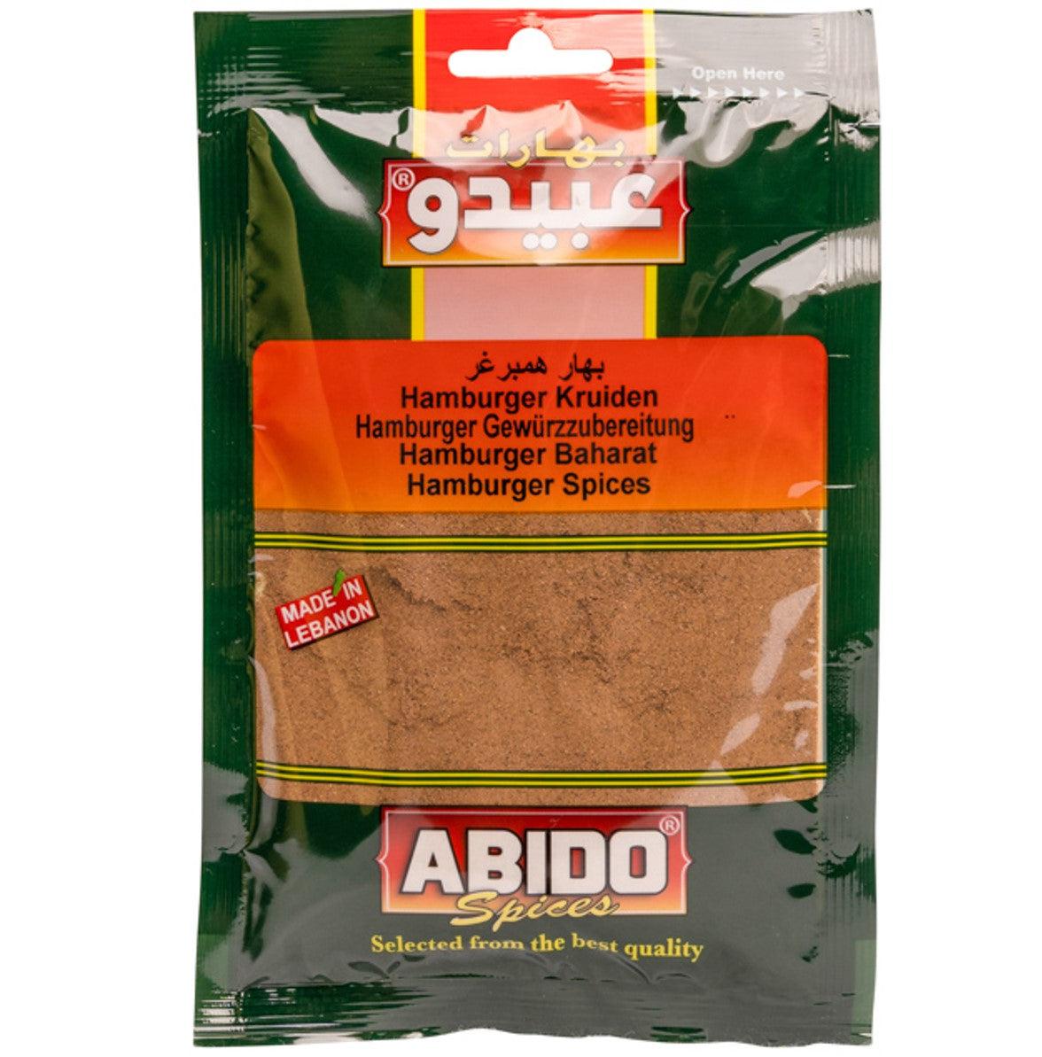 Hamburguesa Especias, Abido, 50 gr