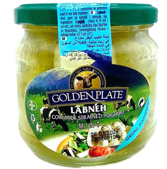 Labneh Bolas Menta, Golden Plate, 225 gr