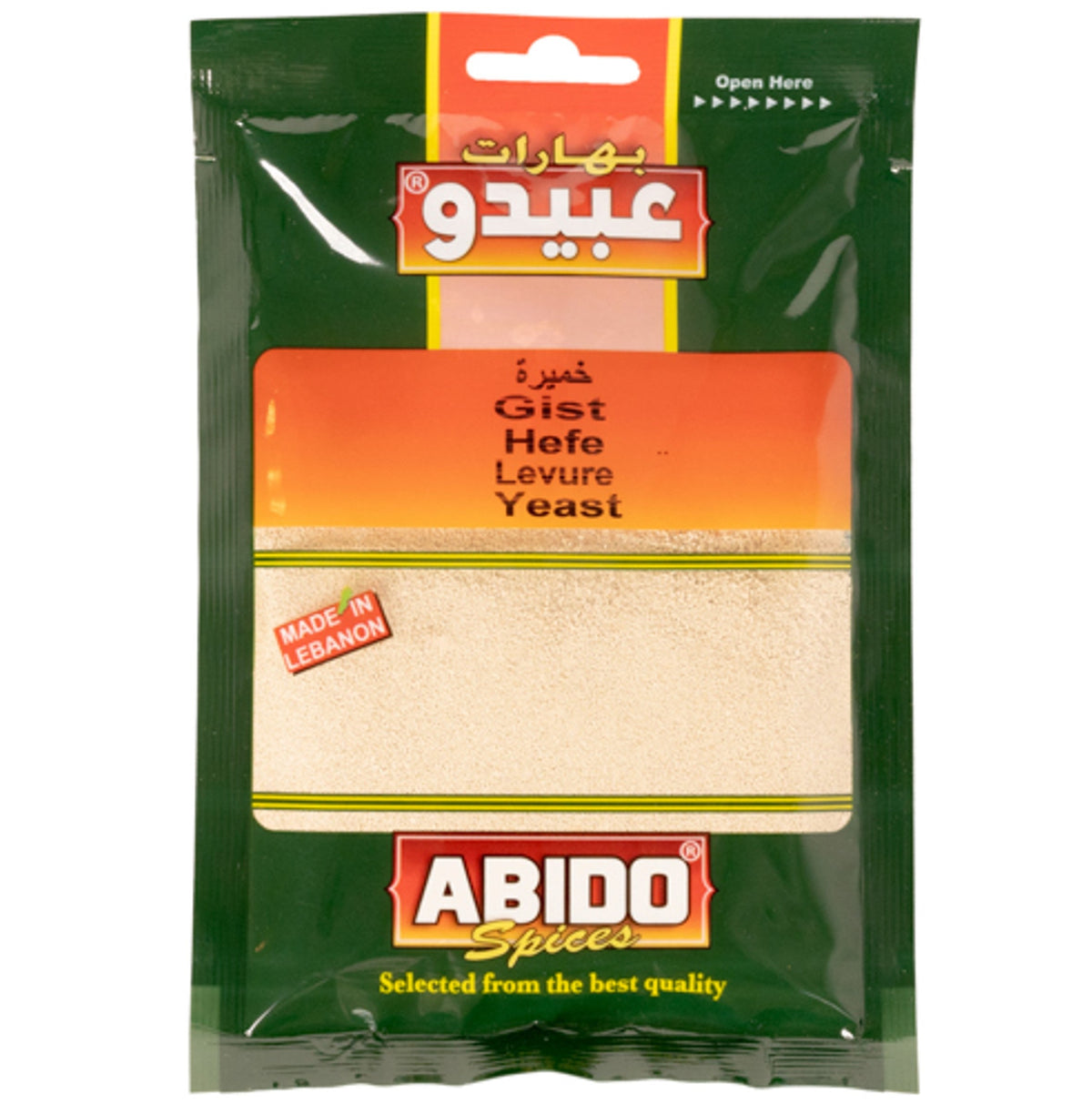 Levadura Seca, Abido, 50 gr