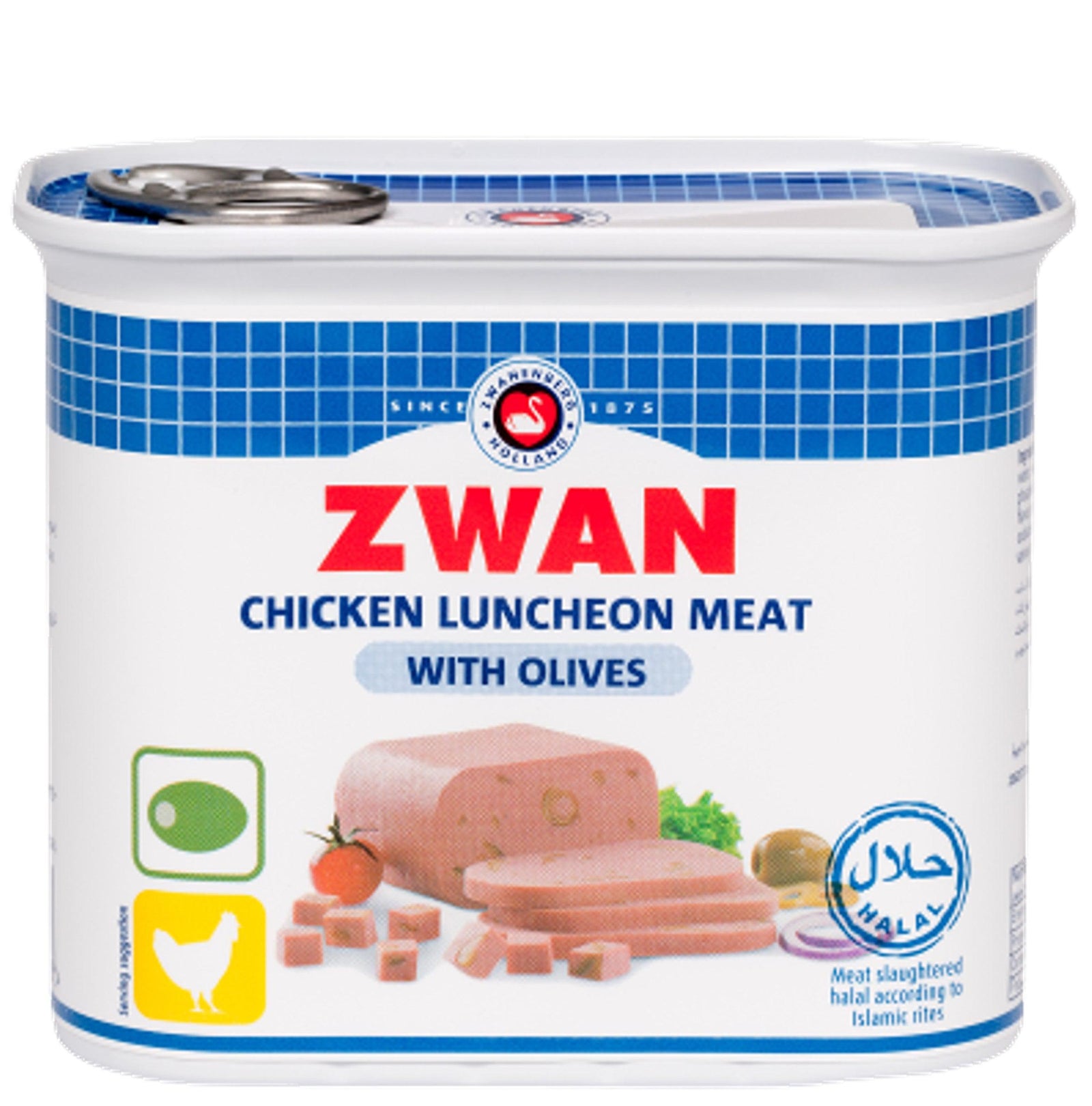 Luncheon Pollo con Olivas, Zwan, 340 gr