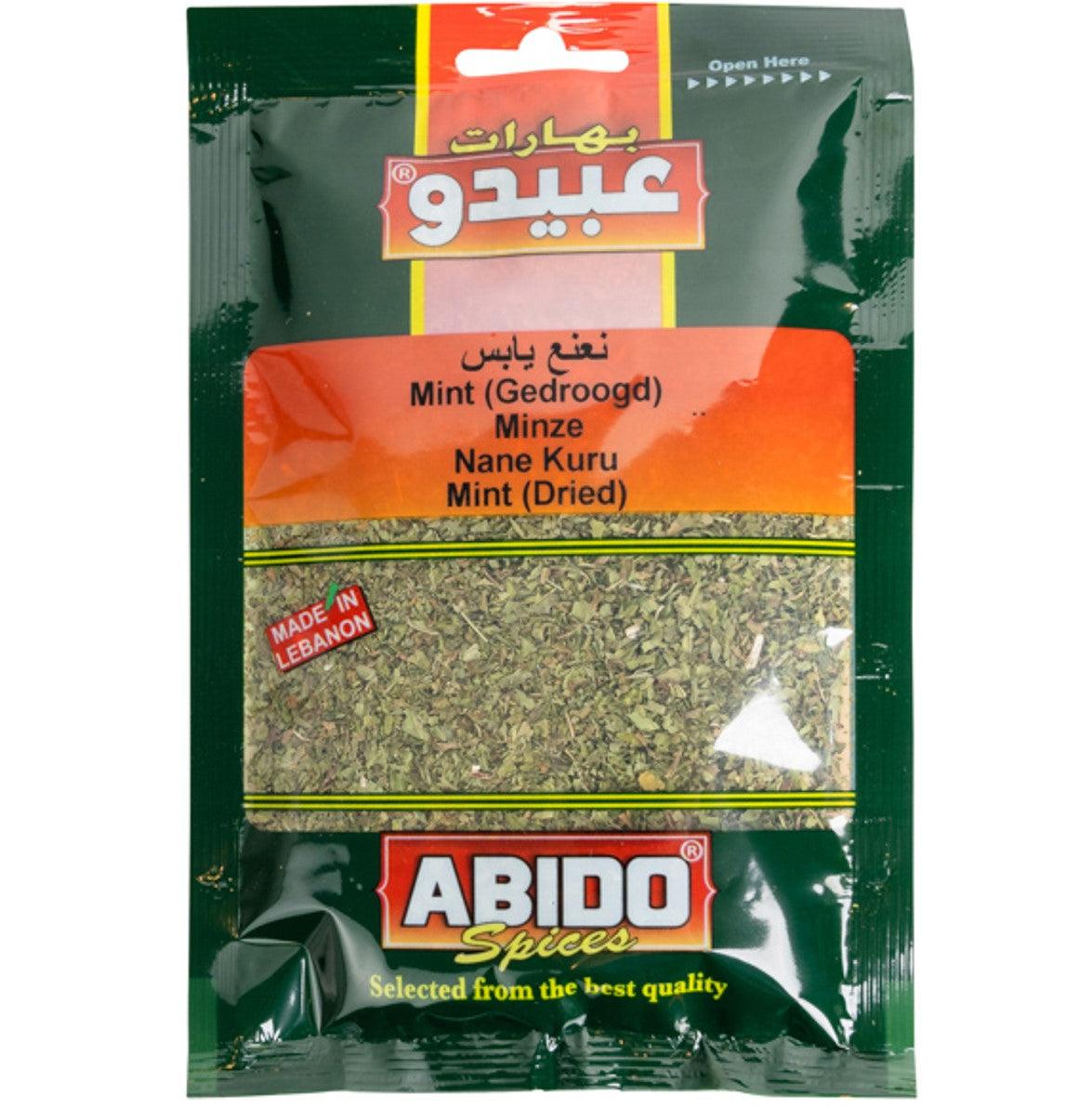 Menta Seca, Abido, 30 gr