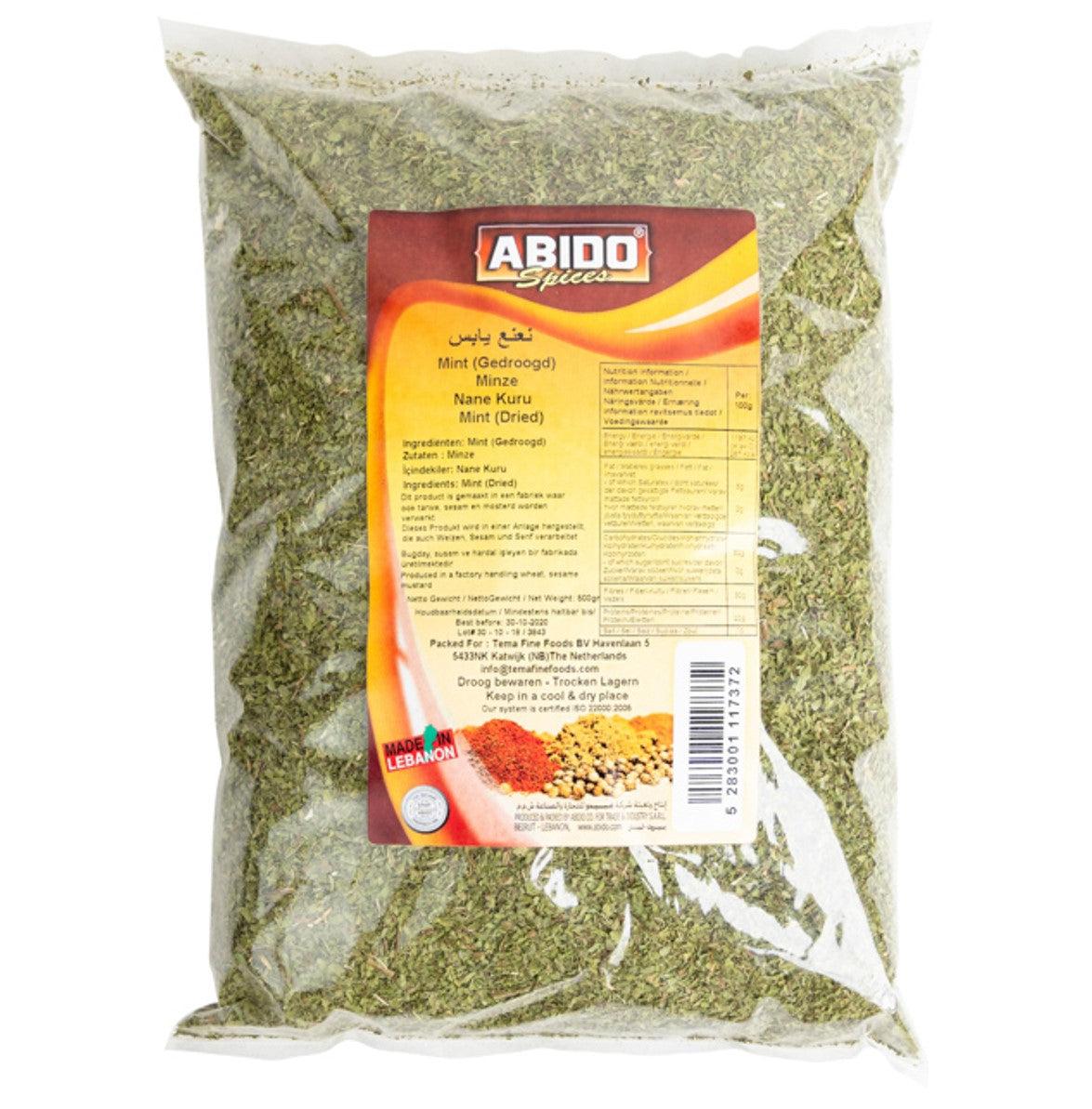 Menta Seca, Abido, 500 gr