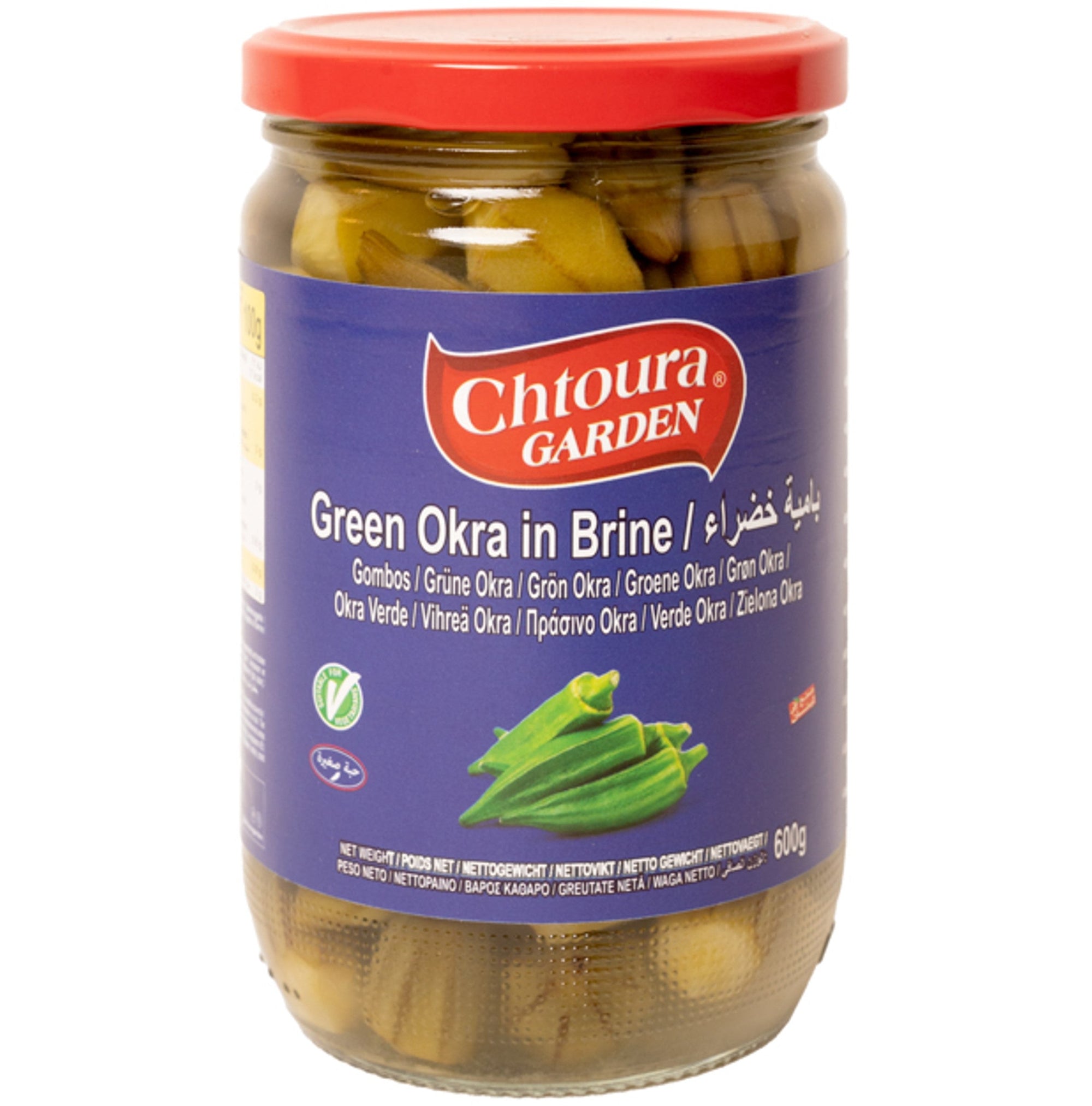 Okra en salmuera, Chtoura, 600 gr