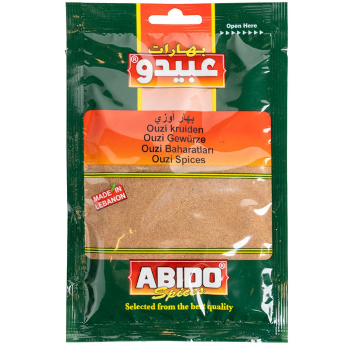 Ouzi Especias, Abido, 50 gr