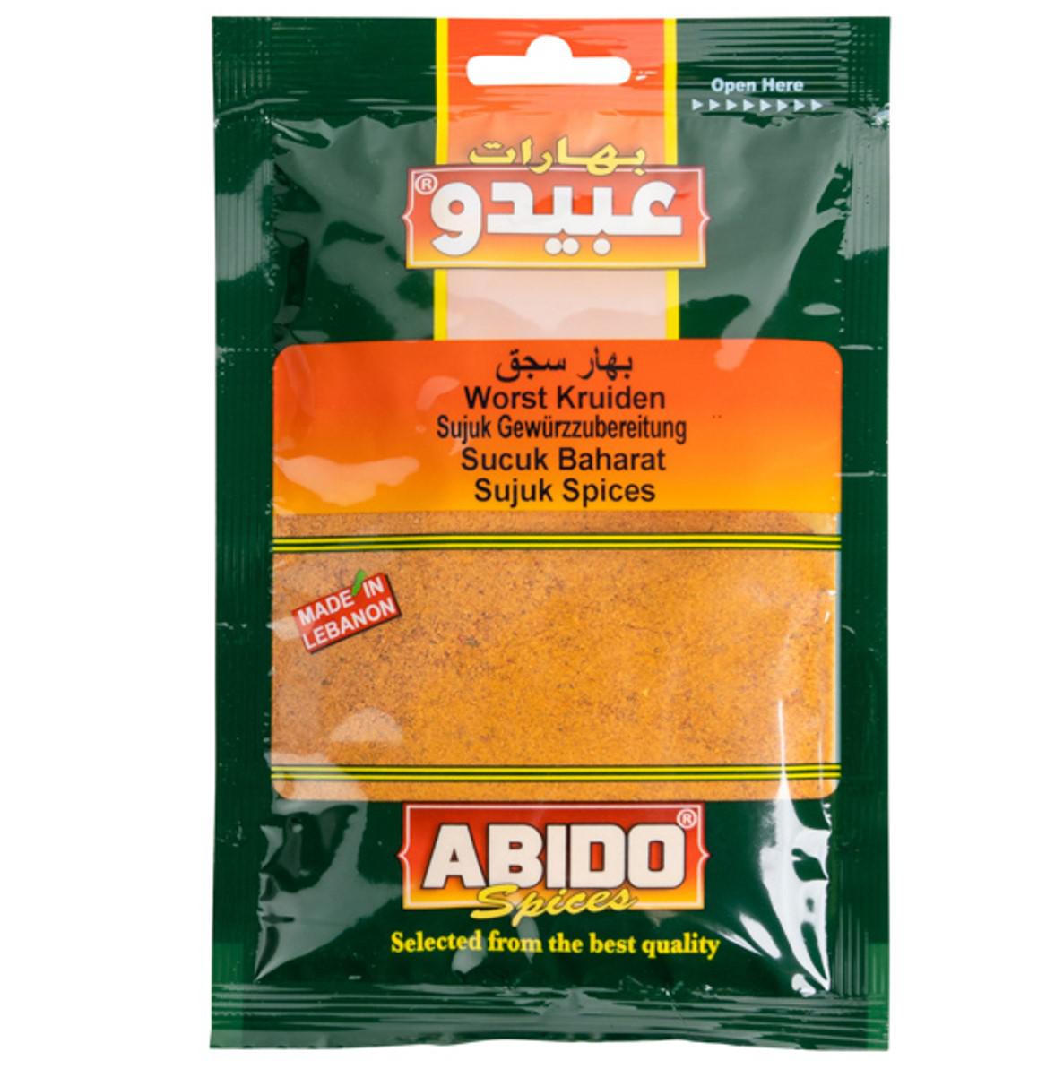 Sujuk Especias, Abido, 50 gr