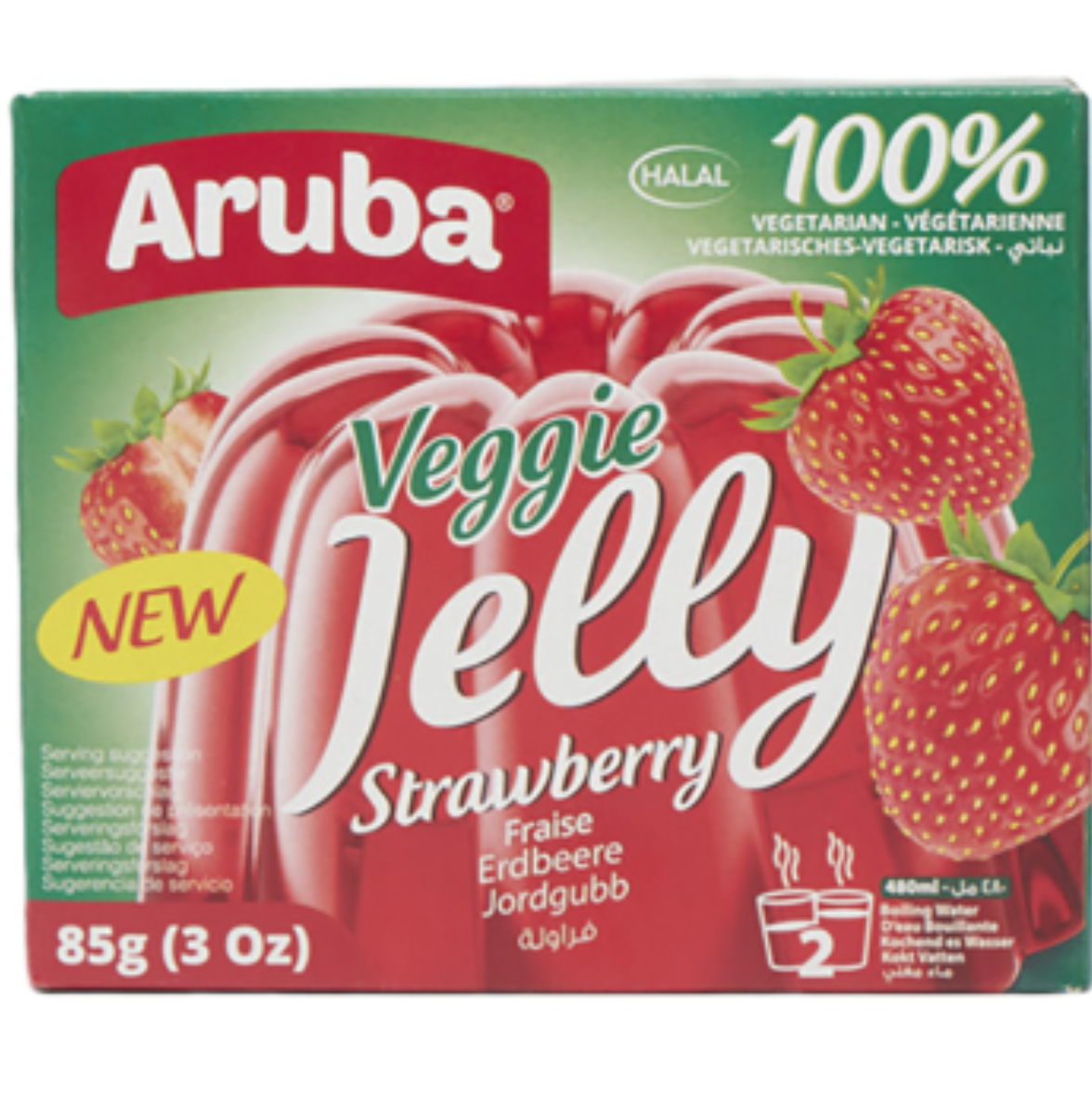 Jelly de fresa, Aruba 85gr