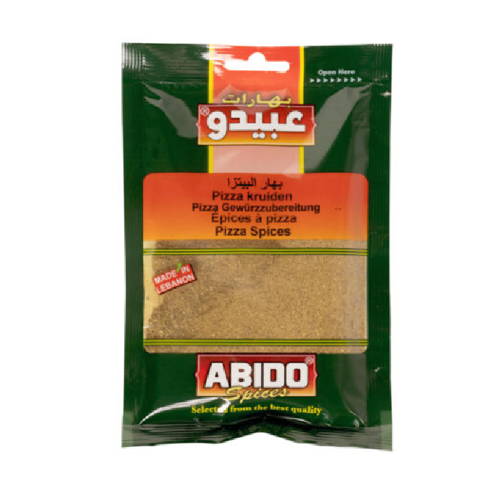 Especias par pizza, Abido, 50 gr